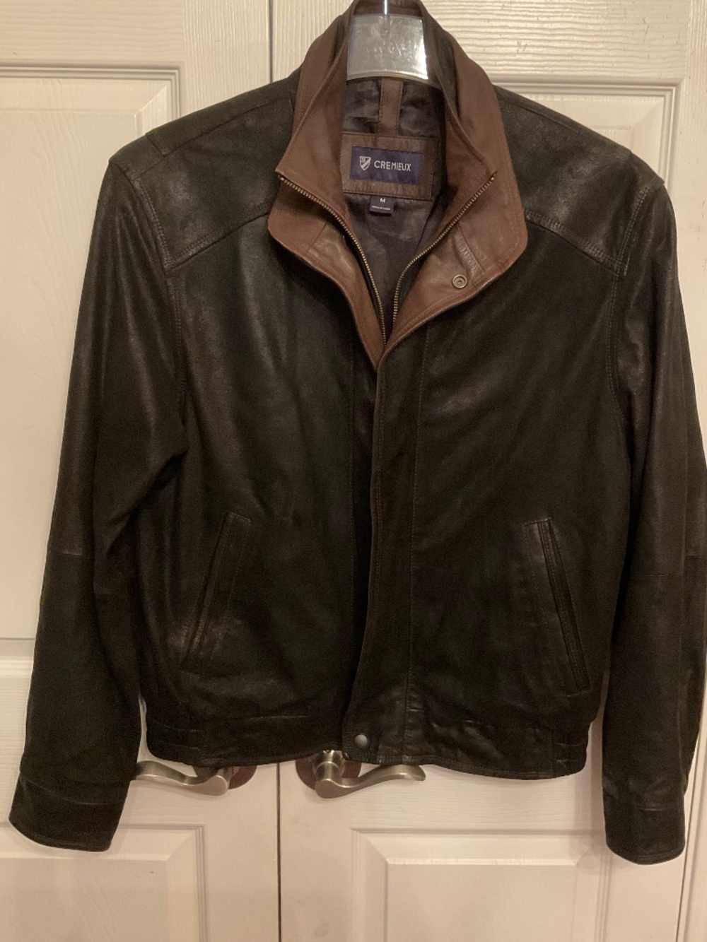 Daniel Cremieux Leather Jacket Size M